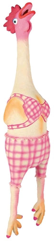 Trixie Kip In Bikini Met Dierengeluid Latex / Polyestervlies - 48 cm