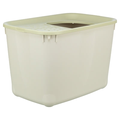 Trixie Kattenbak Hop-In Grijs / Groen - 38x58x39 cm