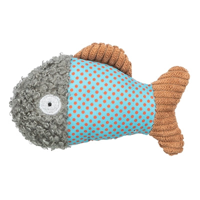 Trixie Vis Pluche / Stof Met Kattenkruid / Catnip - 9 cm