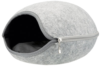 Trixie Relax Iglo Luna Lichtgrijs - 44x38x26 cm