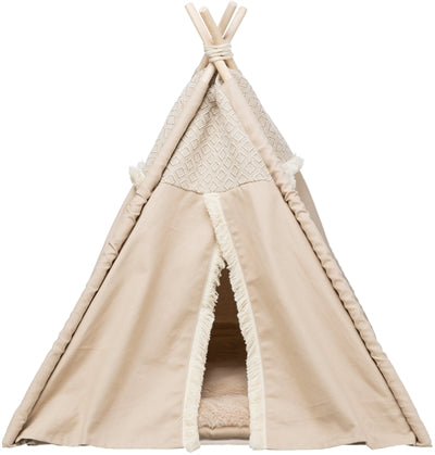 Trixie Kattenmand Tipi Boho Beige - 55x55x65 cm
