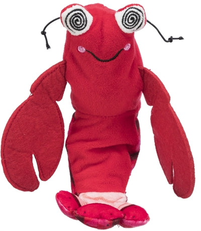 Trixie Spartelgarnaal Stof Catnip Rood - 23 cm