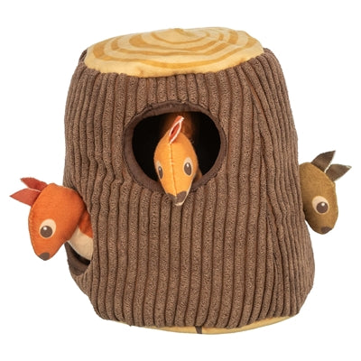 Trixie Boomstronk Met Eekhoorn - 16 cm