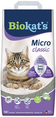 Biokat'S Kattenbakvulling Micro Classic - 14 ltr