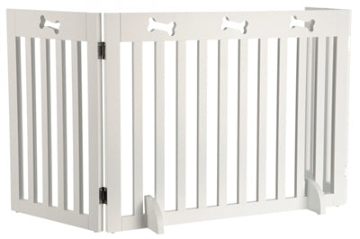 Trixie Hondenhek Afsluithek Wit 3 Panelen - 82-124x61 cm