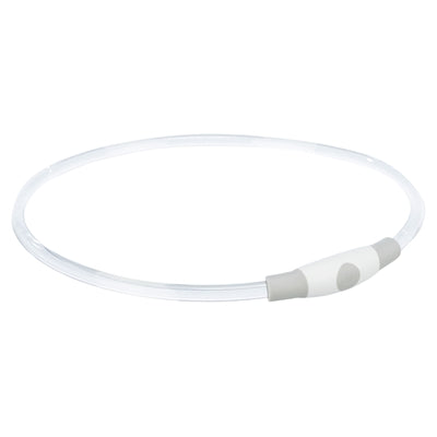 Trixie Lichtgevende Halsband Usb Flash Light Oplaadbaar Tpu Multi - 65x0.8 cm