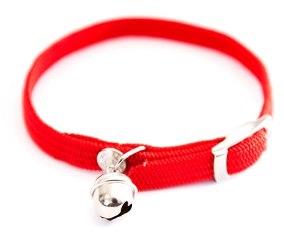 Martin Halsband Kat Elastisch Nylon Rood - 30x1 cm