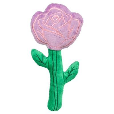 Trixie Roos Pluche Paars - 30 cm
