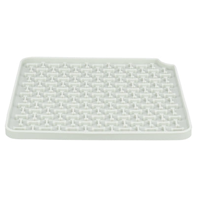 Trixie Lick'N'Snack Mat Siliconen Lichtgrijs - 20x20 cm