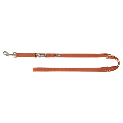 Trixie Hondenriem Premium Verstelbaar Roest Bruin - 200x1 cm