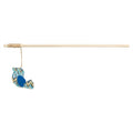 Trixie Kattenhengel Vogel Hout / Pluche Met Kattenkruid / Catnip - 40 cm