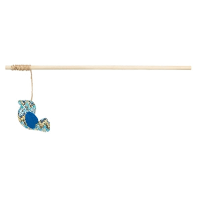 Trixie Kattenhengel Vogel Hout / Pluche Met Kattenkruid / Catnip - 40 cm