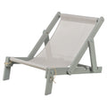 Trixie Strandstoel Hout Grijs - 51x33x37 cm
