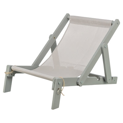 Trixie Strandstoel Hout Grijs - 51x33x37 cm