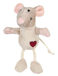 Trixie Muis Pluche Beige - 11 cm