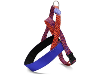 Morso Norwegian Hondentuig Gerecycled Urban Lizard Rood - 39-48x35 cm