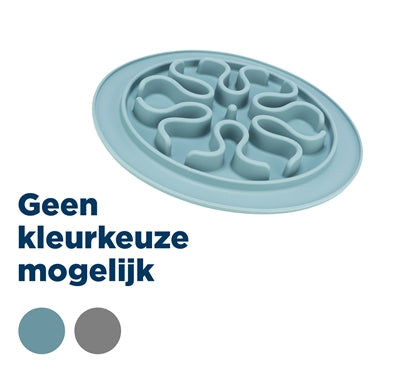 Trixie Voermat Slow Feed Silicone Assorti - 24x24 cm