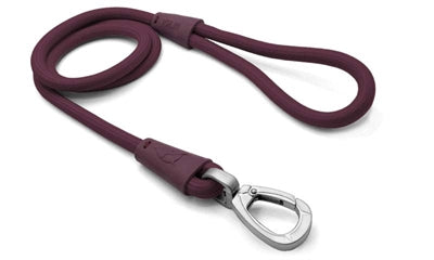 Morso Hondenriem Soft Rope Gerecycled Plum Paars - 120x1 cm