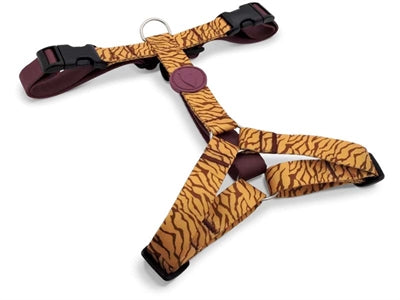 Morso Hondentuig H-Tuig Gerecycled Jungle Drum Oranje - 50-70x1.5 cm