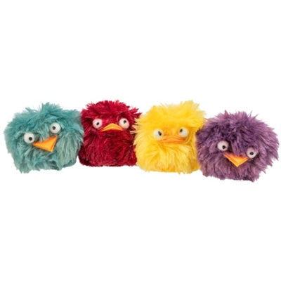 Trixie Ratelbal Pluche Assorti - 6x6x6 cm