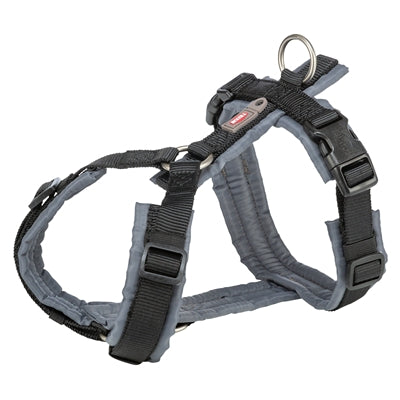 Trixie Hondentuig Premium Trekking Zwart / Grijs - 70-85x2.5 cm