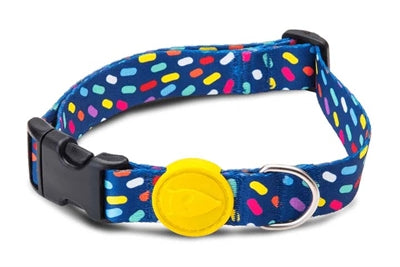 Morso Halsband Hond Gerecycled Color Invaders Paars - 30-42x1.5 cm