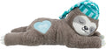 Trixie Pluche Luiaard Grijs Met Heartbeat Voor Puppy - 34 cm