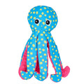Fofos Sealife Octopus Gestipt Blauw - 14x9x34 cm