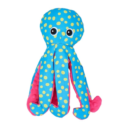 Fofos Sealife Octopus Gestipt Blauw - 14x9x34 cm
