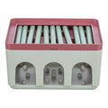 Trixie Cat Activity Rod Box Wit / Bordeaux - 20x16x12 cm
