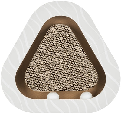Trixie Krabplank Karton Met 2 Ballen - 36x36x5 cm