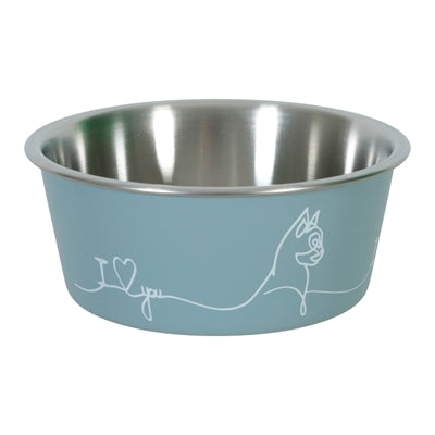 Zolux Love Voerbak Kat Blauw - 12.5 cm 400 ml