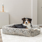 Trixie Hondenmand Leo Hoekig Panterprint Creme
