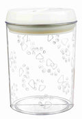 Trixie Voorraadpot Kunststof Transparant / Wit - 1.5 ltr 17.5 cm