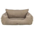 Trixie Autostoel Dubbel Taupe - 80x60x35 cm