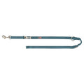 Trixie Hondenriem Premium Verstelbaar Petrol Blauw - 200x1.5 cm