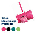 Trixie Poepzakhouder Botvorm Met Poepzakjes Assorti - 15 Stuks