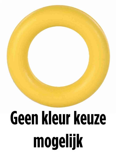 Trixie Ring Natuurrubber Assorti - 9 cm
