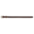 Trixie Halsband Hond Rustic Vetleer Donkerbruin - 42-48x2.5 cm