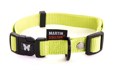 Martin Halsband Verstelbaar Nylon Groen - 30-45x1.6 cm