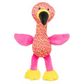 Trixie Flamingo Stof Roze / Geel - 32x12x11 cm