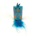 Happy Pet Tabby Patch Vogel Ratel En Roller Blauw - 18x7x7 cm