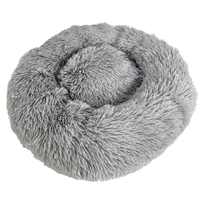 Sazzz Hondenmand Fluffy Lichtgrijs - 52x52x13 cm