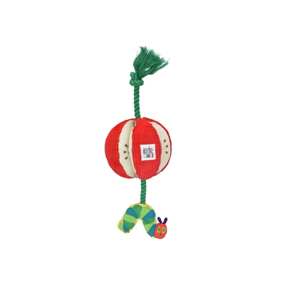 Eric Carle Pluche Rupsje Nooit Genoeg Appel Met Flostouw - 38 cm