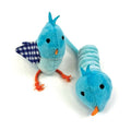 Happy Pet Tabby Patch Vogel Blauw - 11 cm en 9 cm