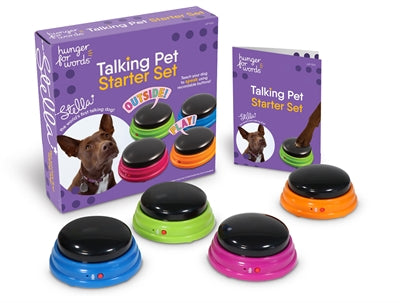 Hunger For Words Talking Pet Starter Set - 19.5x4.7x19.6 cm