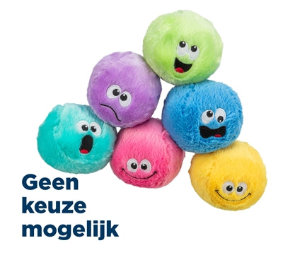 Trixie Bal Pluche Gerecycled Assorti - 10x10x10 cm