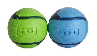 Chuckit Sniff Fetch Bal Combo Pindakaas & Bacon - 6 cm