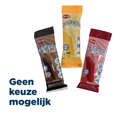 Trixie Freeze & Chew Reep Assorti - 65 Gr