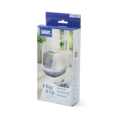 Savic Bag It Jumbo Kattenbakzak Voor Nestor Jumbo / Aseo Jumbo / Leo - 11.2x4.7x24.3 cm